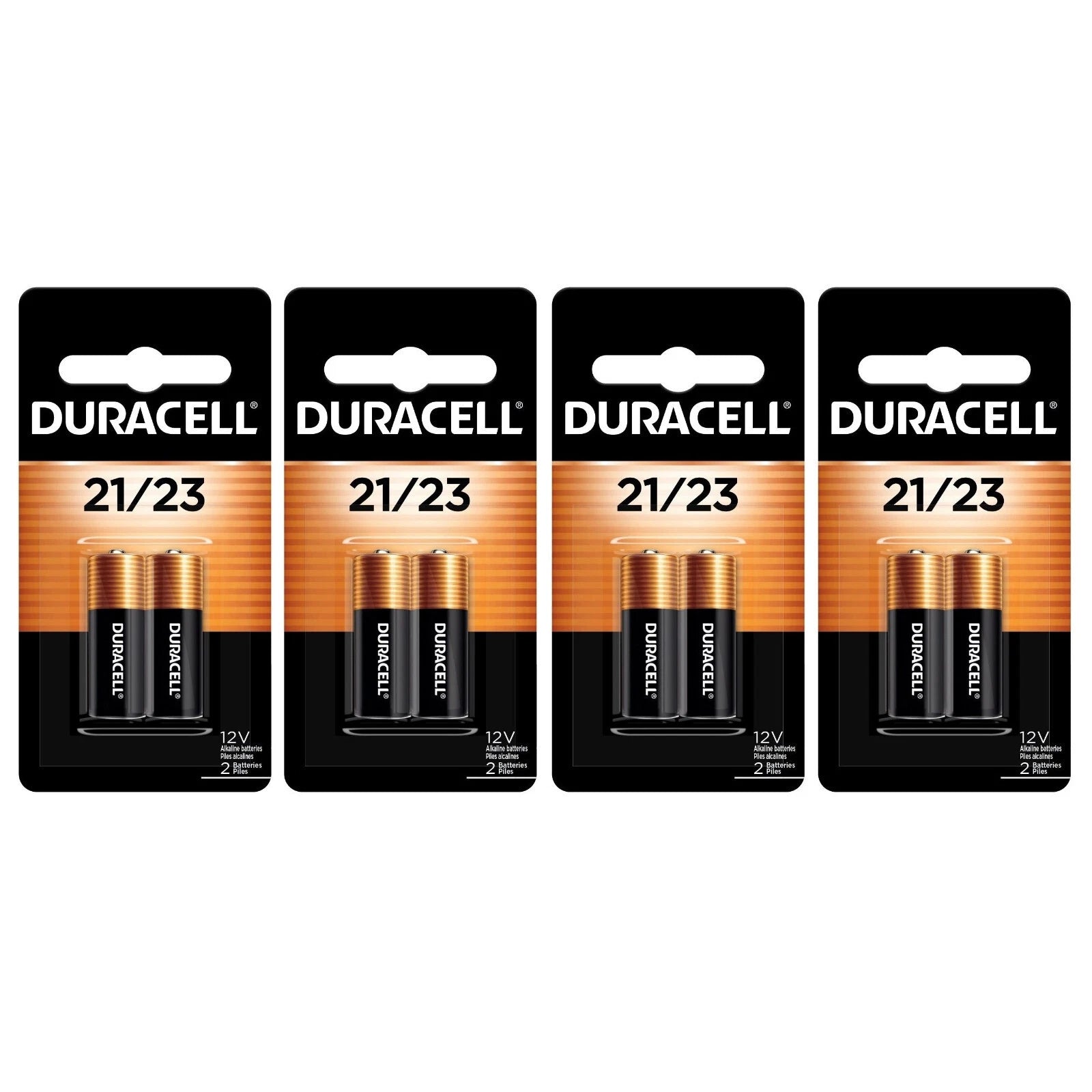 8 21/23 Duracell 12V Alkaline Batteries (8LR50, A23, MN21, Security)