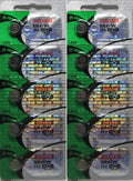 10 Maxell 392 SR41W AG3 Silver Oxide Batteries Hologram