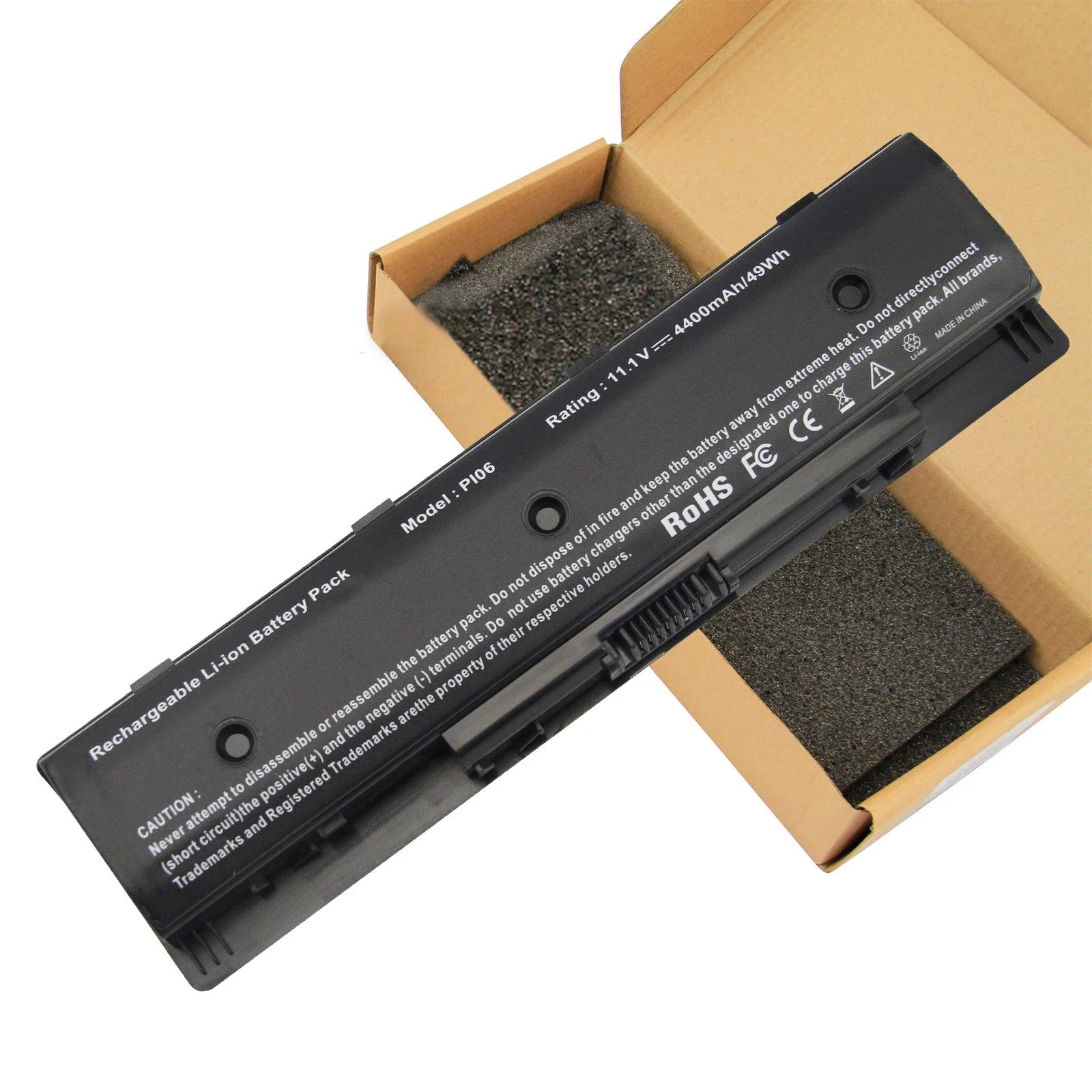 Battery for HP ENVY 710416-001 710417-001 887758452578 H6L38AA 4400mah 6 Cell