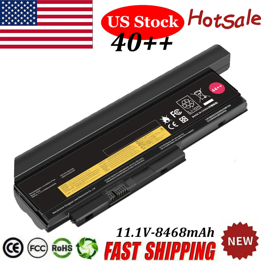 44++ 9cells X230 Battery For Lenovo Thinkpad 0A36307 42T4940 0A36281 45N1023