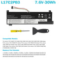 ??Replace L17C2PB3 L17L2PB3 Battery For Lenovo V130-15IGM V130-15IKB V330-15IKB