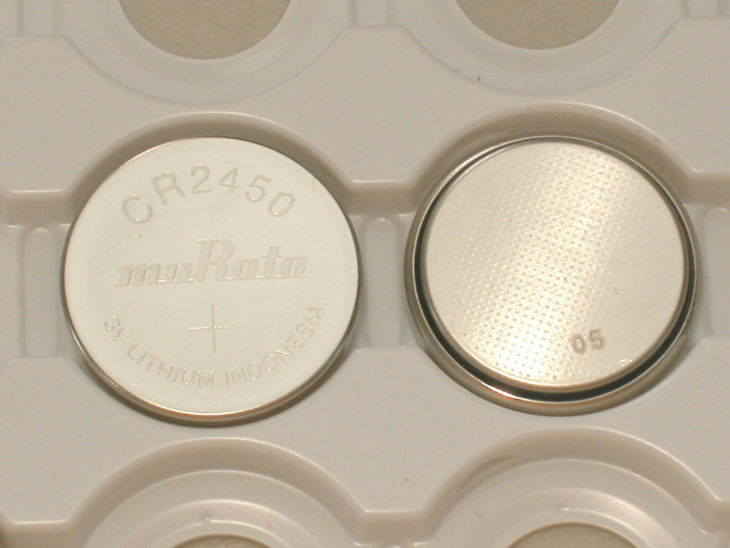 15 x Genuine Murata (Formerly SONY CR2450 CR 2450 3v lithium battery EXPIRE 2030