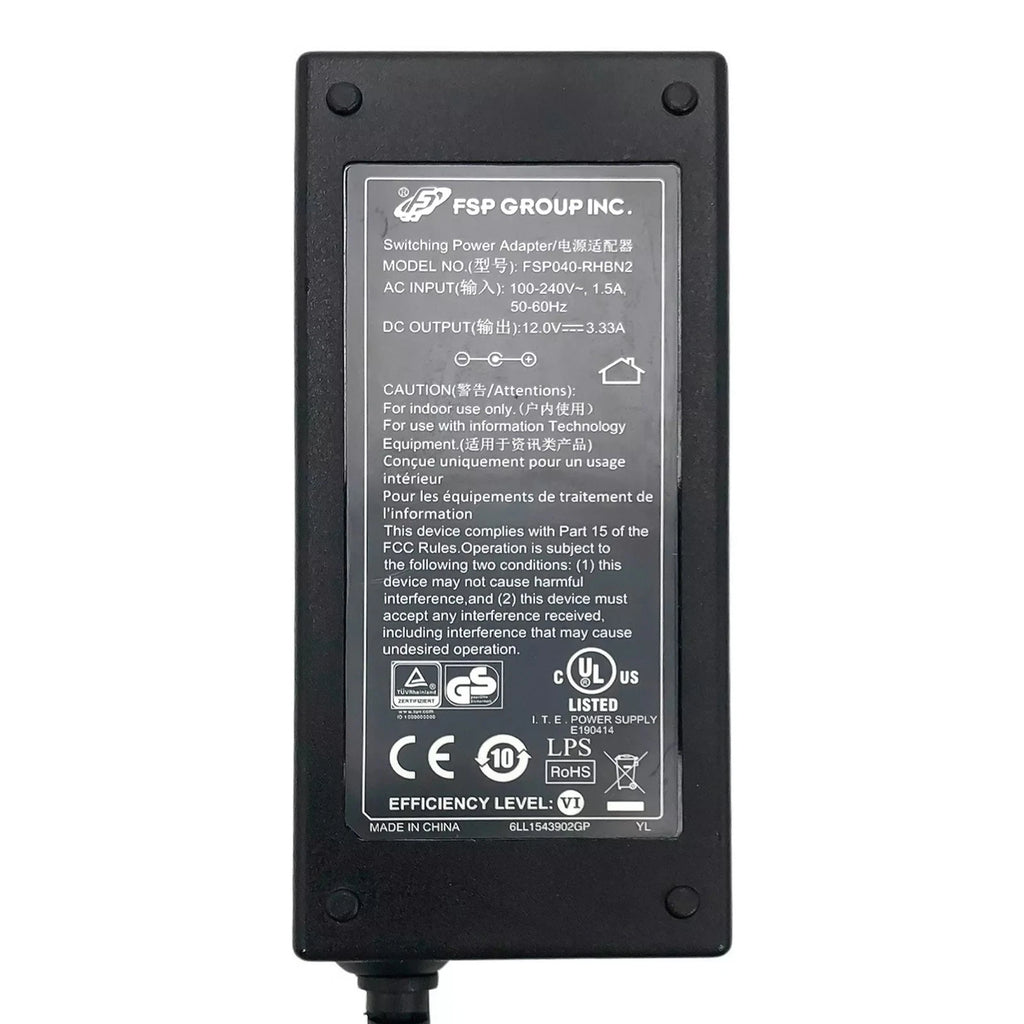 NEW Genuine FSP 40W AC Power Supply Adapter FSP040-RHBN2 12V 3.33A w/PC