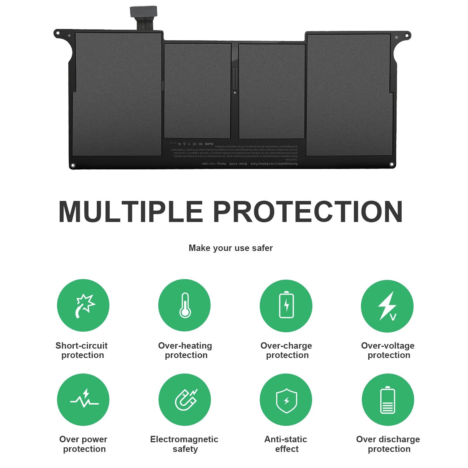 New A1406 A1495 Battery for Apple MacBook Air 11" A1370 Mid 2011 A1465 2012~2014