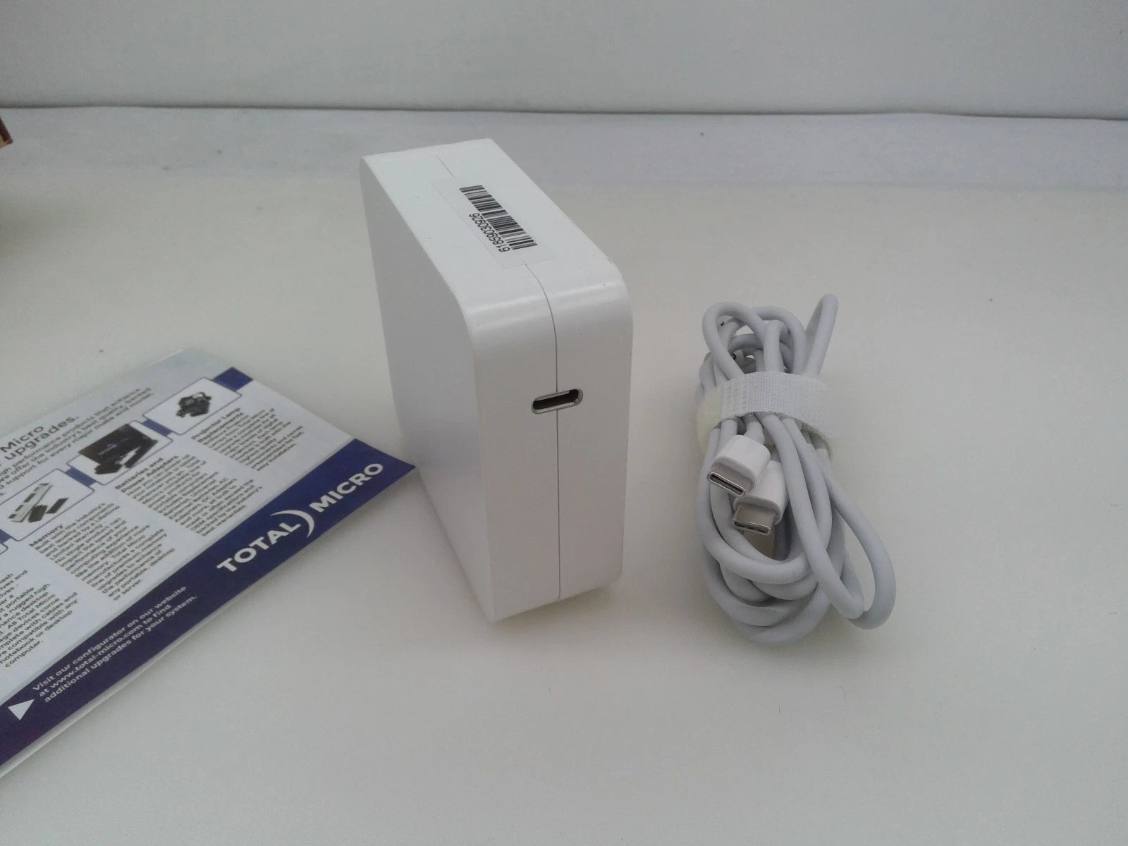 New Total Micro W036 100W(96W) USB-C Power Adapter MX0J2AM/A-TM