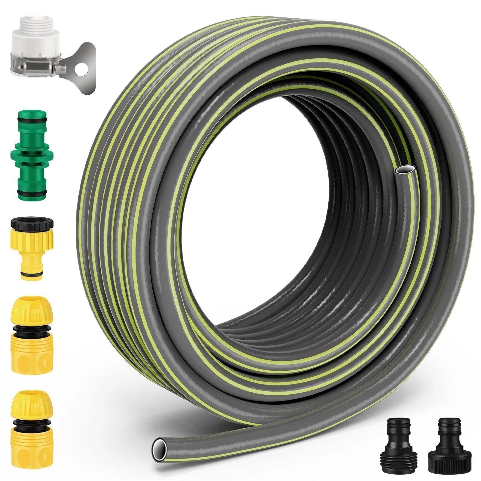 Above Ground 1/2" Diameter Standard Flexible 150PSI Garden Car Pool Water Hose