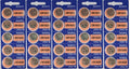 SONY CR1620 DL1620 3V Coin Lithium Battery x 25