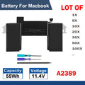 ??LOT Battery A2389 For Apple MacBook Air 13"A2337 Air M1 Entry 2020 EMC 3598