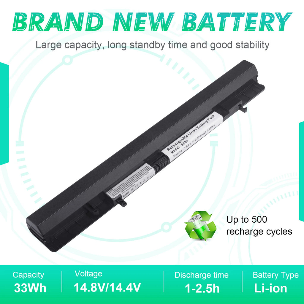 L12L4A01 L12S4A01 Battery for Lenovo IdeaPad Flex 14 14M 14AP 15 15M S500