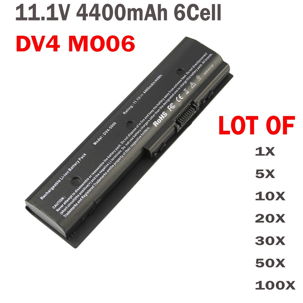 ?LOT MO06 MO09 Battery For HP MO09 DV4-5000 DV6 DV7 DV7t-7000 671731-001 4400mAh