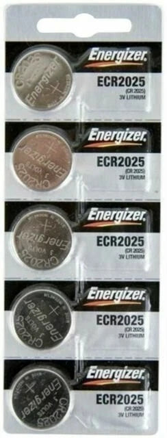 Energizer ECR2025 - Battery, 3 V, 2025, Lithium, 163 mAh, x 10 Pack