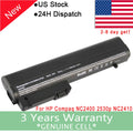 Notebook Battery for HP EliteBook 2530p 2540p NC2400 2533t HSTNN-FB22 EH767AA F