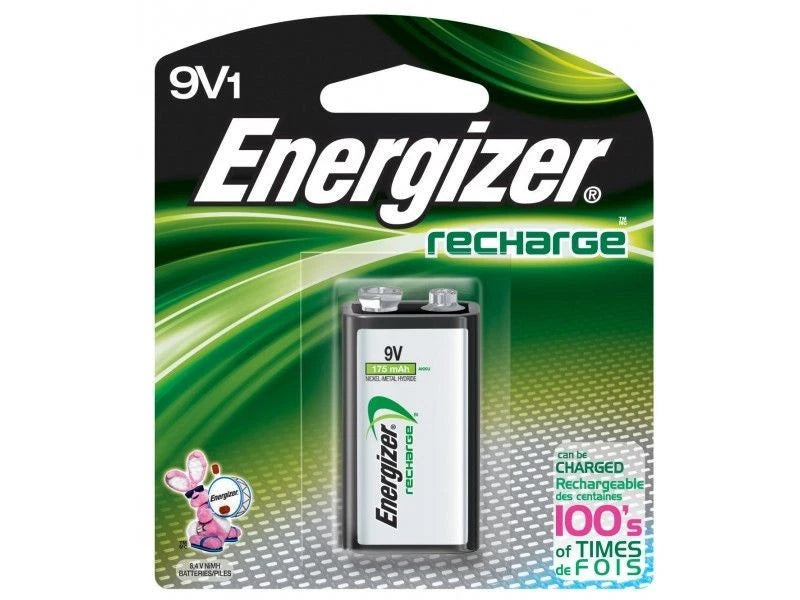 Energizer 9 Volt 9V NiMH Rechargeable Battery