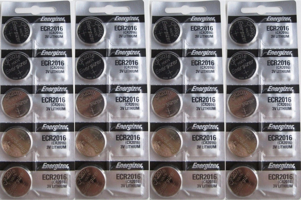 5x NEW ENERGIZER CR2016 CR 2016 BL DL2016 ECR 2016 3v LITHIUM Batteries Exp 2032