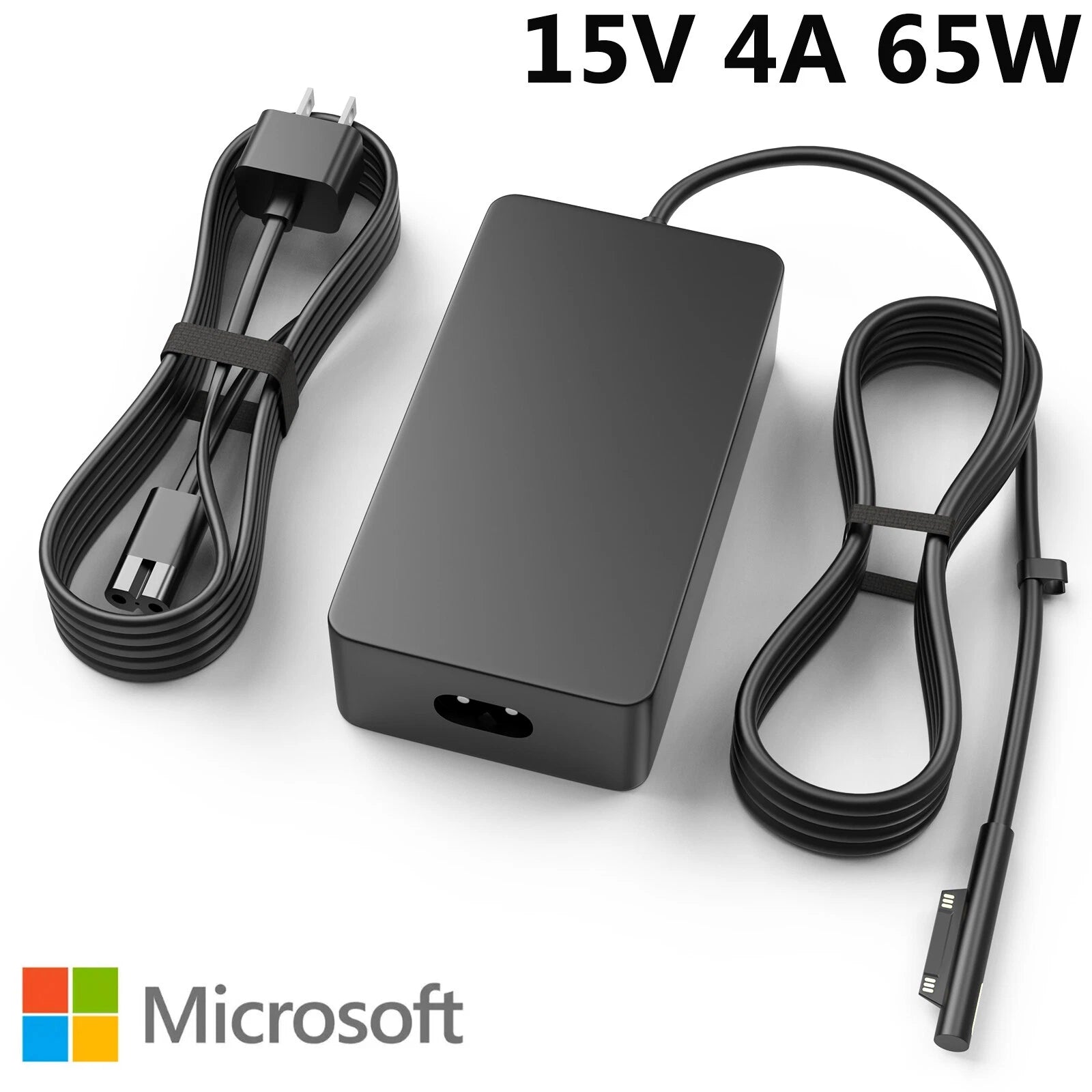 Lot 65W For Microsoft Surface Book Pro 3 4 5 6 7 1706 AC Adapter Charger USBPort