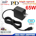 65W Charger for Dell Inspiron 14 7400 7415 2-in-1 USB C Laptop AC Adapter Power
