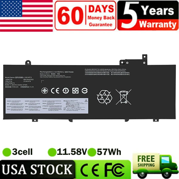 01AV478 01AV480 L17L3P71 L17M3P71 Replacement Battery for Lenovo ThinkPad T480s