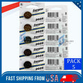 5 Pack Fresh Energizer ECR 2025 CR 2025 Lithium 3V Battery CR2025 Expire 2032