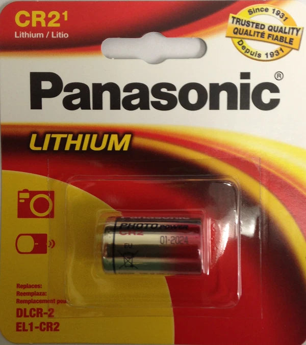 12 Pcs Panasonic CR-2 CR2 3V Lithium Battery FRESH SEALED BATTERIES