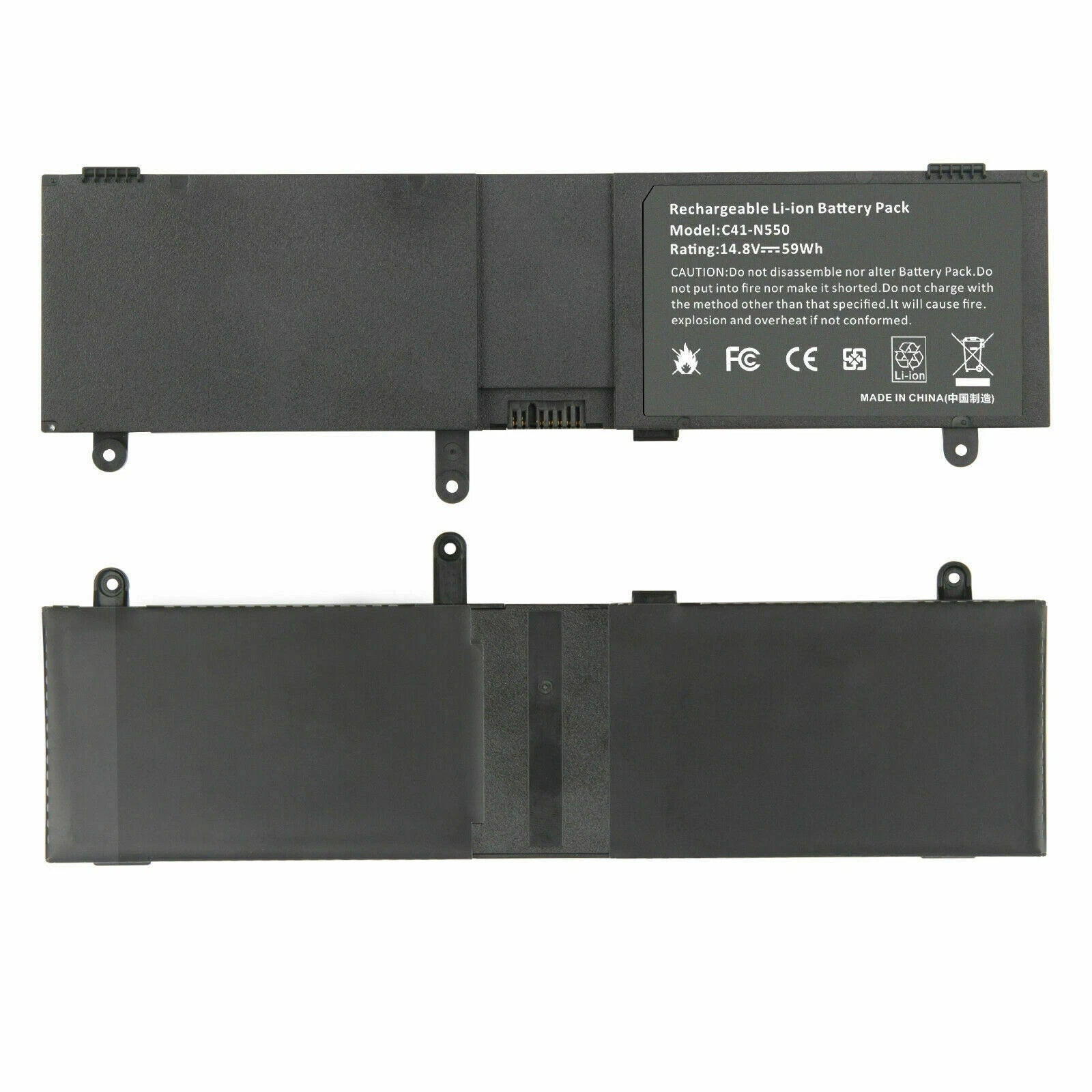 Battery C41-N550 For Asus G550 G550JK N550JK N550JX N550LF G550JX GL550JK 59Wh