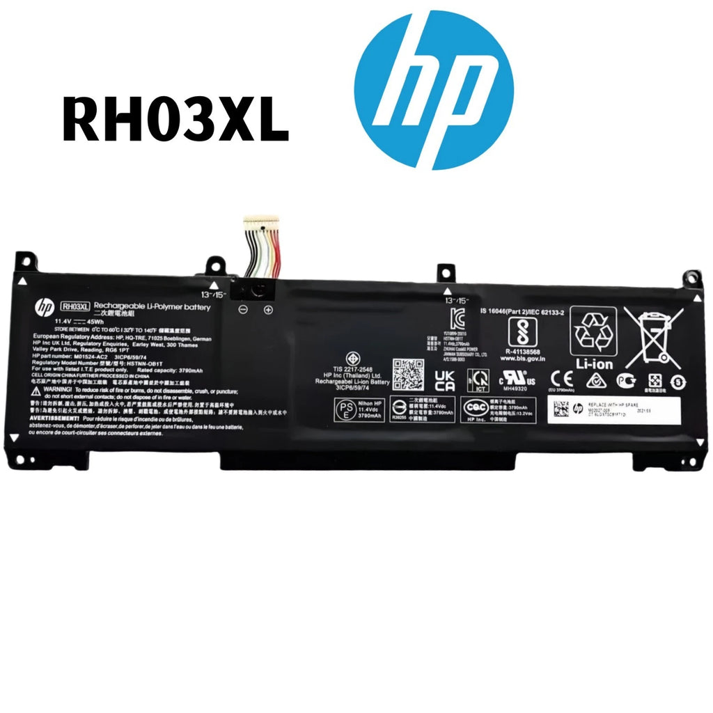 Genuine 45WH RH03XL Battery for HP ProBook M02027-005 HSTNN-IB9Q HSTNN-OB1T