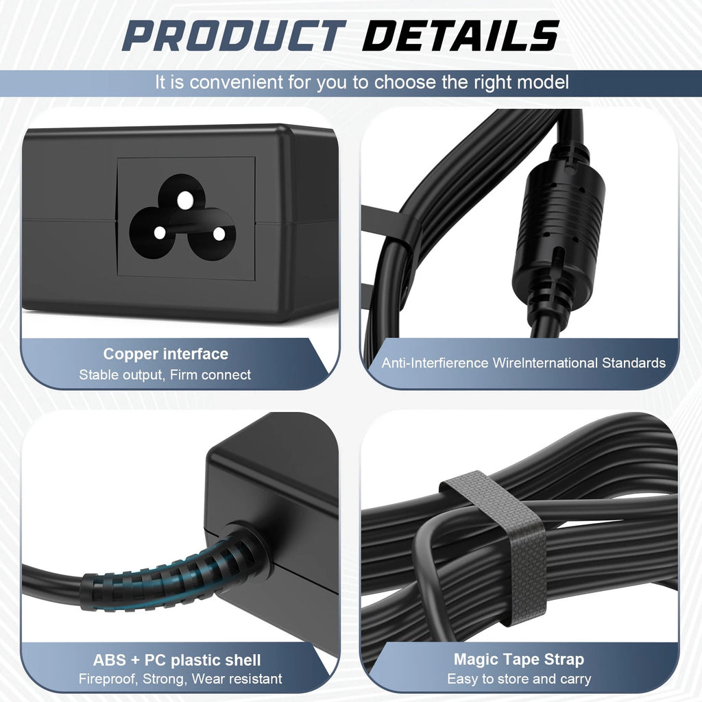 AC Adapter Charger Power for Toshiba Satellite C645 C650 C655 A665 A665D 11"Inch