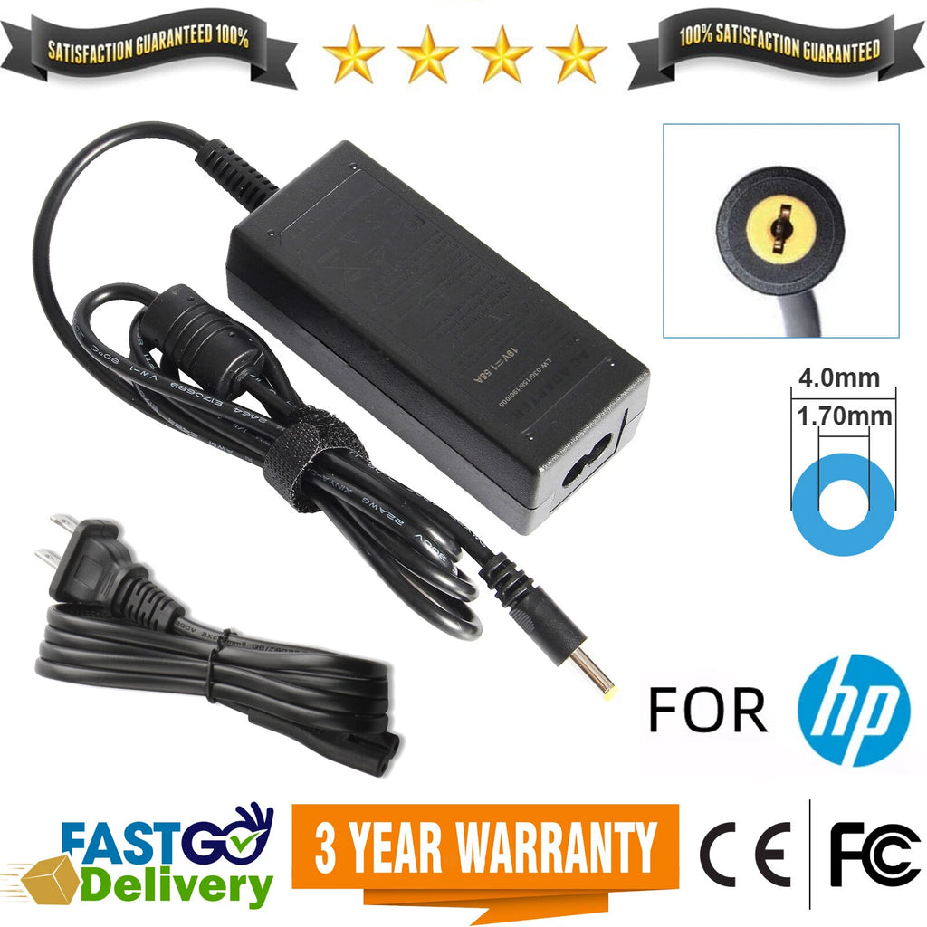 AC Adapter Charger for HP Mini 1000 1100 210 1101 1151NR 110-1020 110-1030nr FC