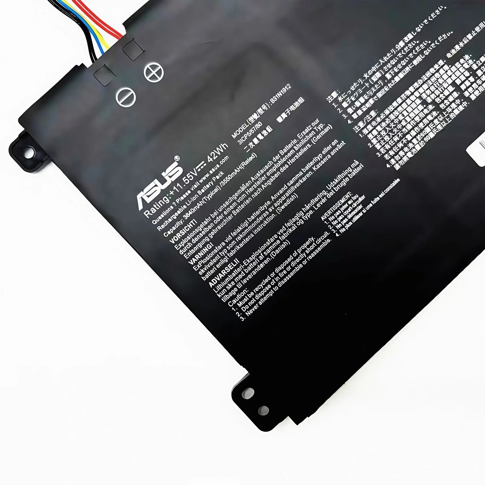 Genuine B31N1912 Battery for ASUS VivoBook E510MA E510KA F414MA L510MA R522MA