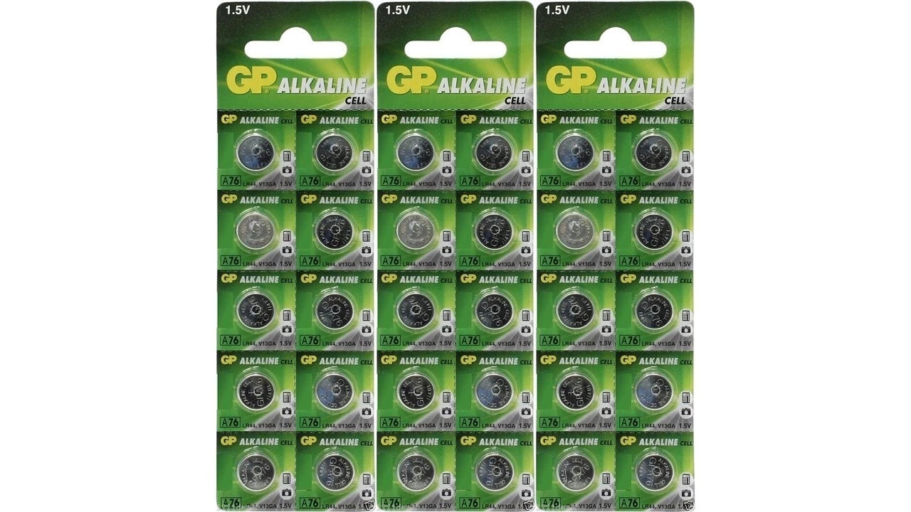 40 New GP LR44 AG13 A76 V13GA 357 1.5V Alkaline Batteries - USA Seller Exp 2020