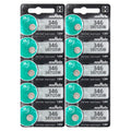 Murata 346 SR712SW 1PACK X (10PCS) Silver 1.55V Watch battery Made in Japan