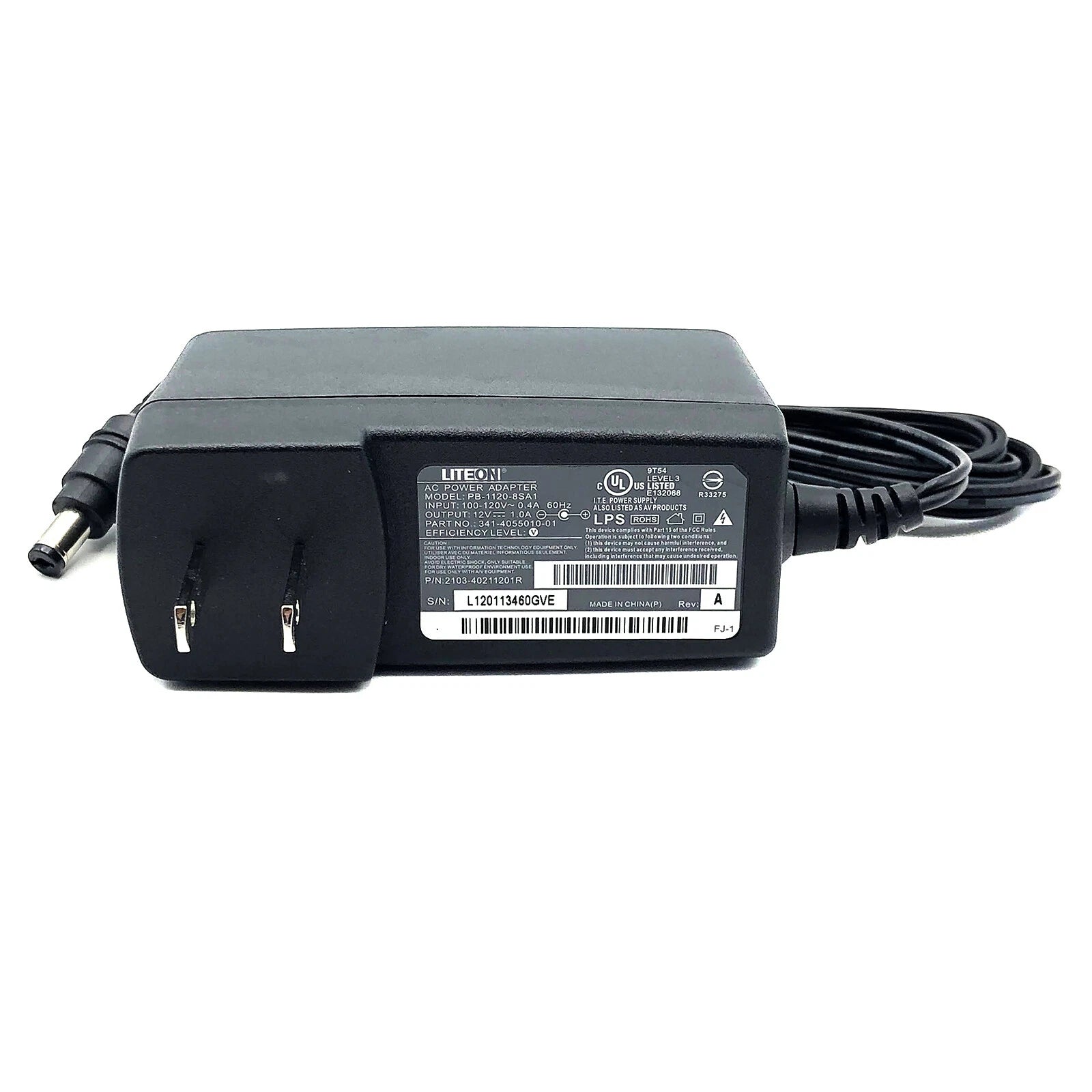 NEW Genuine Liteon PB-1120-8SA1 AC Power Adapter 12V 1A Power Supply OEM
