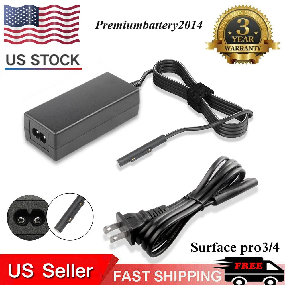 Charger AC Adapter 1625 For Microsoft Surface Pro 3 Surface Pro 4 12V 2.58A USA