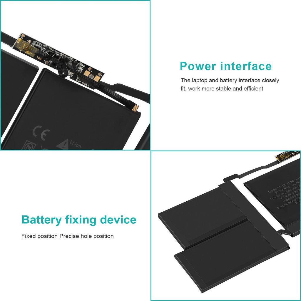 A2113 Battery for Apple MacBook Pro Retina 16" Model A2141 2019 Year MVVL2LL/A
