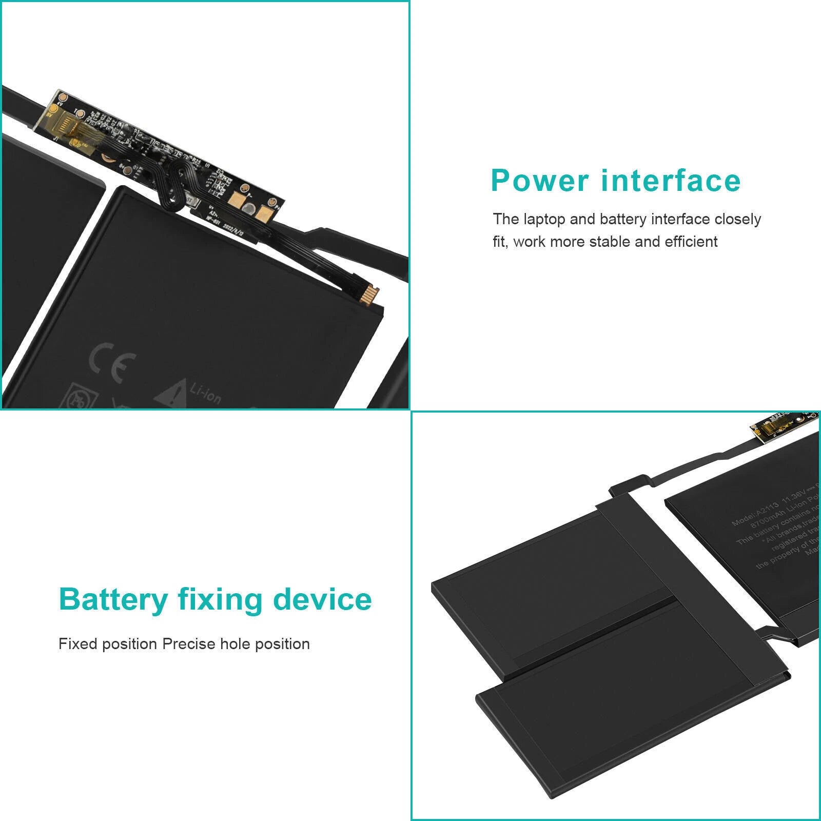 A2113 Battery for Apple MacBook Pro Retina 16" Model A2141 2019 Year MVVL2LL/A