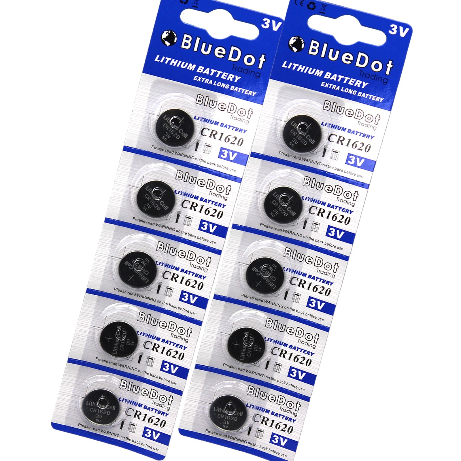 NEW 10pcs Cr1620 / DL-1620 5009LC ~ Batteries 3V Guaranted Fast FREE Shipping