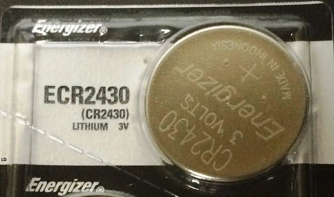 Energizer ECR2430 CR 2430 Lithium 3V Battery Brand New BUY 3 GET 2 FREE!!