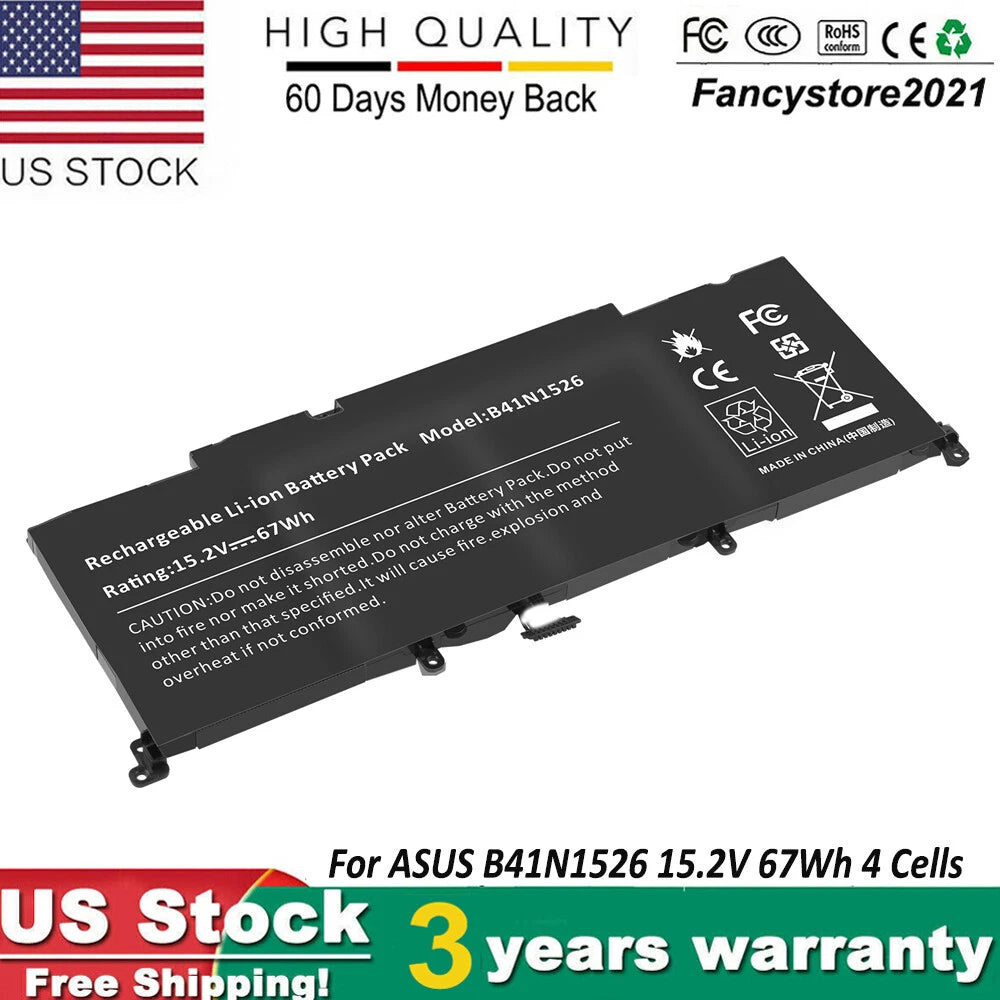 Battery B41N1526 for Asus ROG Strix GL502 GL502V GL502VT GL502VM S5 S5VT6700 US