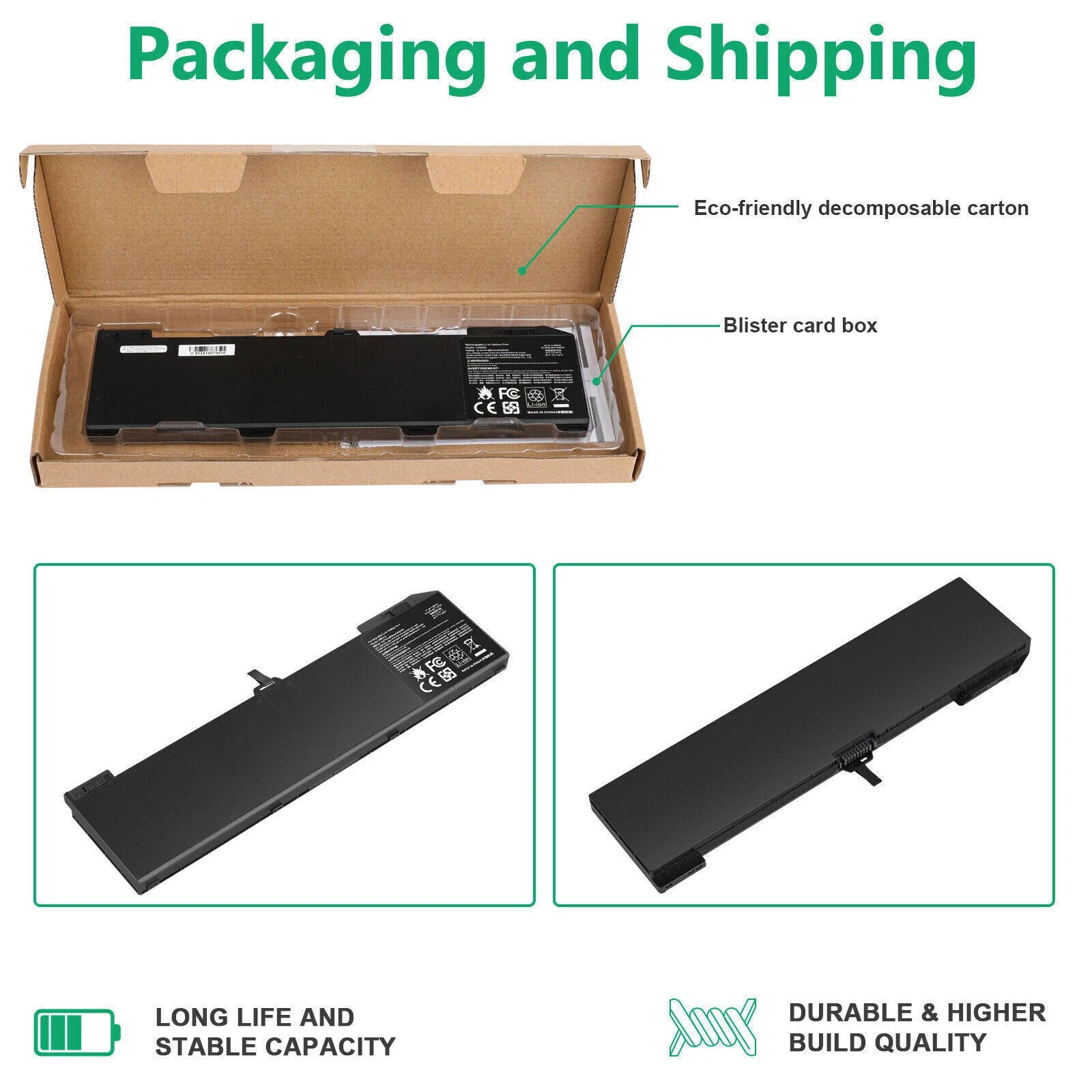 Replacement VX04XL Battery For HP ZBook 15 G5 G6 Series HSTNN-IB L05766-855 90WH