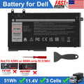 R8D7N Laptop Battery for Dell Latitude 5400 5410 5500 5510 W8GMW 1V1XF P84F 51Wh