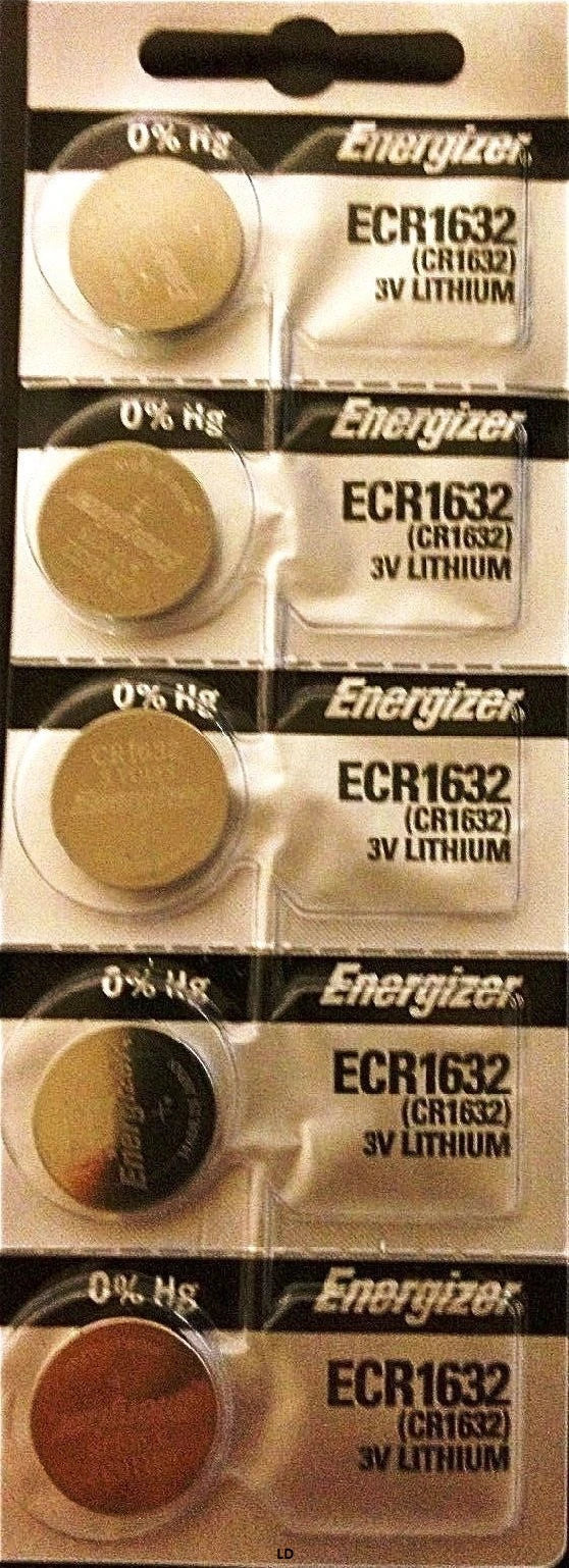 Energizer ECR1632 CR 1632 (10 piece) Lithium 3V Battery New Authorized Seller