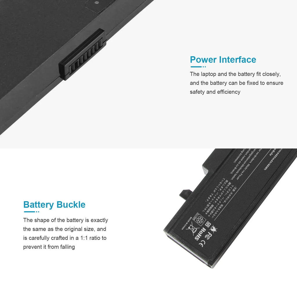 Battery for Samsung NP-Q318E Q322 Q320 Q318 Q430 RV511 NP-RV511 NT-RV511 NP-R463