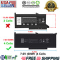 F3YGT Battery for Dell Latitude 12/13/14 E7280 E7290 E7380 E7390 E7480 E7490 US