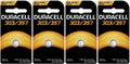 4 Pcs 303 357 Duracell Watch Silver Ox Batteries SR44W LR44