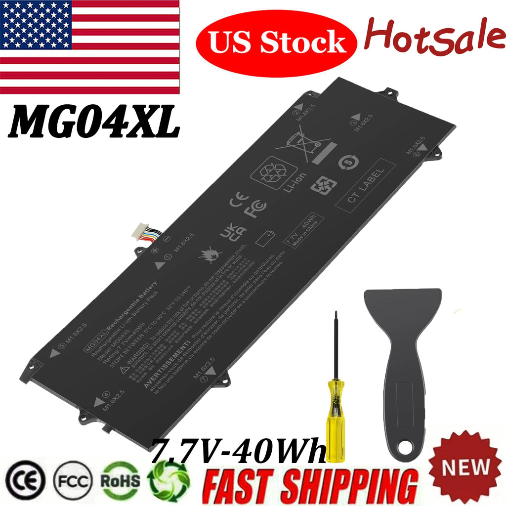 MG04XL Battery 40Wh For HP Elite X2 1012 G1 Series HSTNN-DB7F 812060-2B1 7.7V US