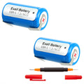 2x Razor Battery For HP1327D HP1328 P130SCR GMT180