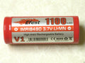1 pc EFEST IMR 18490 LI-MN 1100mAh HIGH DRAIN RECHARGEABLE Battery 3.7v Flat top