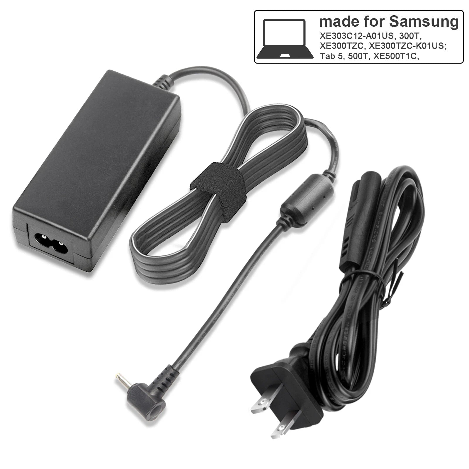 For Samsung Chromebook 3 XE500C13 2 XE500C12 PA-1250-98 Charger AC Adapter 40W