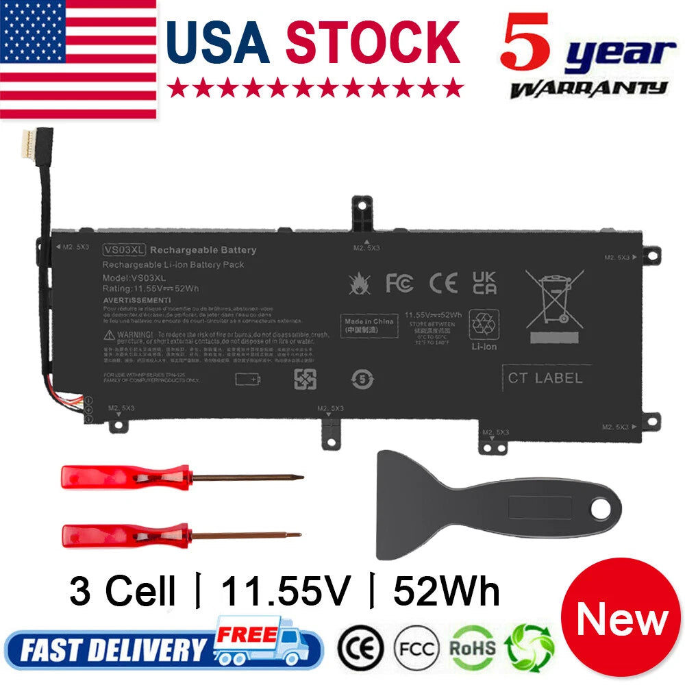 VS03XL Battery For HP Envy 15-AS000 15-as068nr 15-as133cl 15-as020nr 849047-541