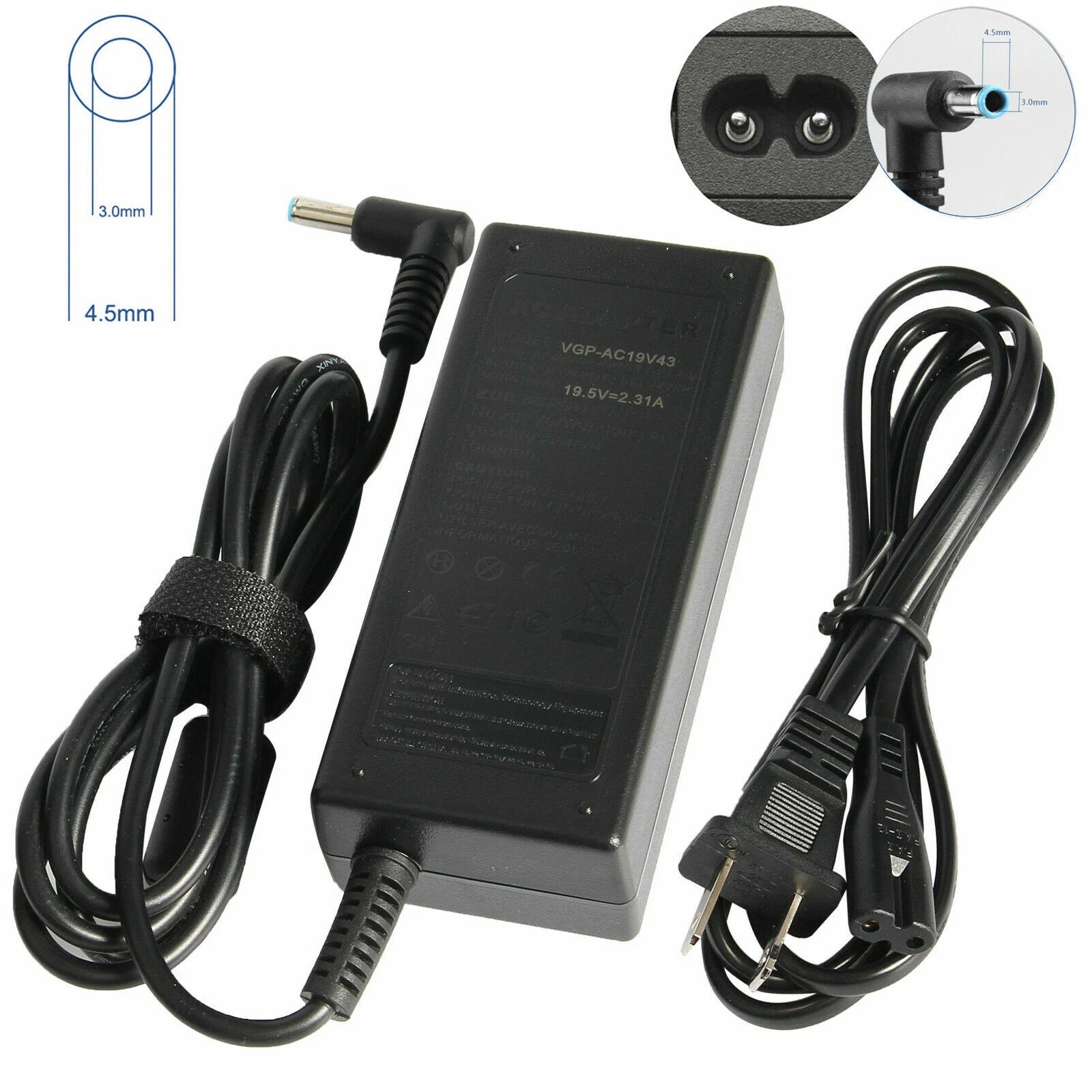 AC Adapter Charger for HP ProBook 450 650 440 G3 G4 G5 G7 G8 EE Pavilion x360