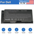 ??M6600 Battery For Dell Precision M4600 M4700 M6700 FV993 FJJ4W 312-1354 9 Cell